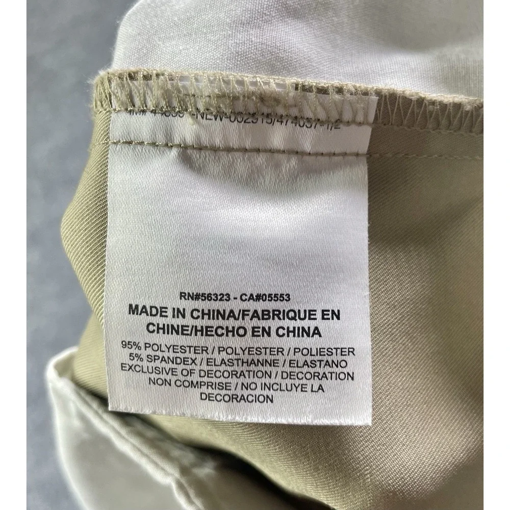Nike Golf‎ Pants Mens 34x30 Khaki Tour Performance Chino Trousers 639779-235